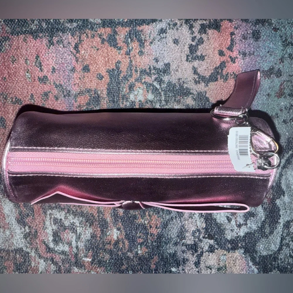Bath &‎ Body Works Shimmering Pink Cosmetic Bag - NWT